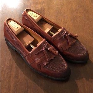 Allen Edmonds Italian Tassel Weave Dress Loafers